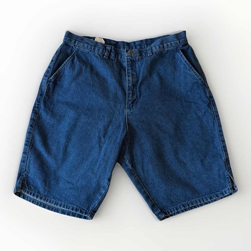 Northern Reflections VTG 90s Denim Womens Jean Shorts Jorts Sz 14 Classic Preppy